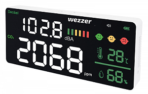 Levenhuk Wezzer Air PRO CN20 Монитор качества воздуха, с шумомером
